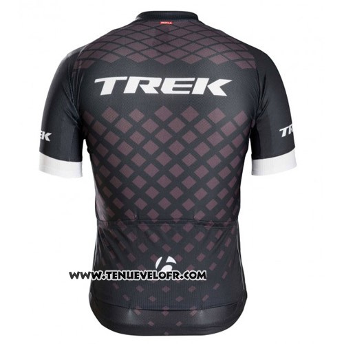 2016 Maillot Ciclismo Trek Bontrager Noir Manches Courtes et Cuissard